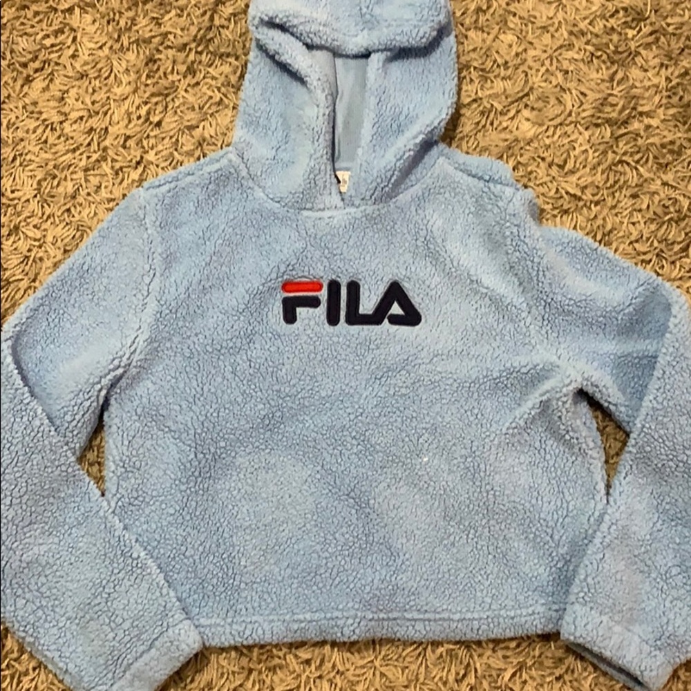 Fila fuzzy hoodie